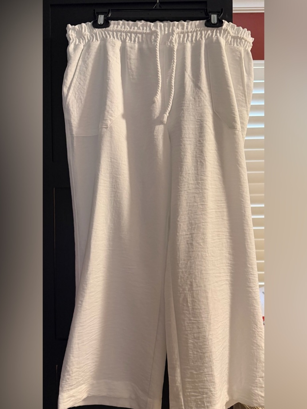 Ci Sono White Wide Leg Pants
